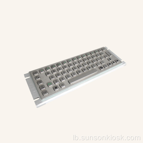 Blanneschrëft STAINLESS Steel Keyboard